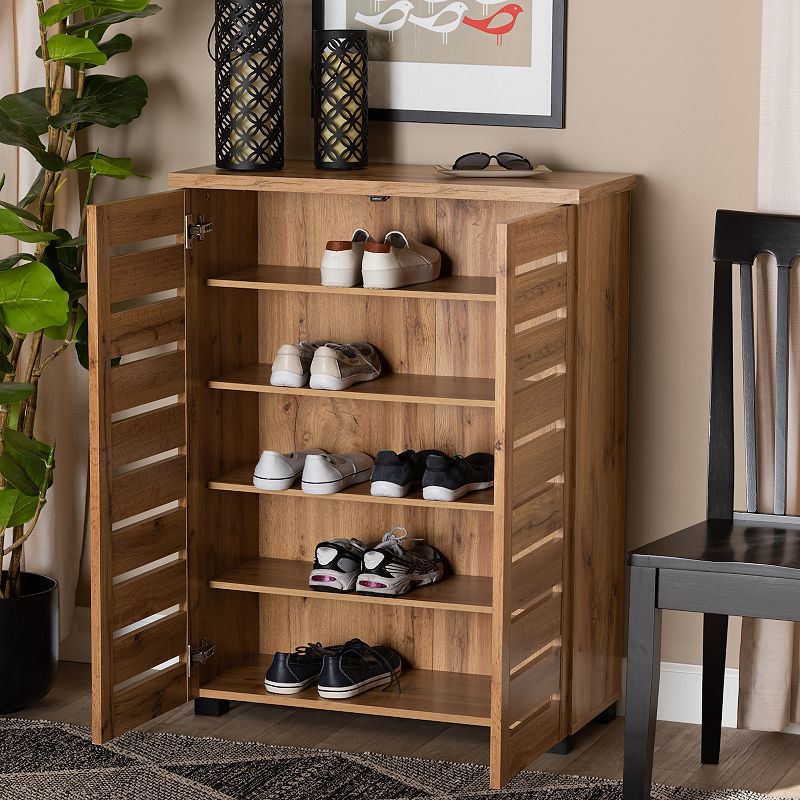 Baxton Studio Adalwin Shoe Cabinet