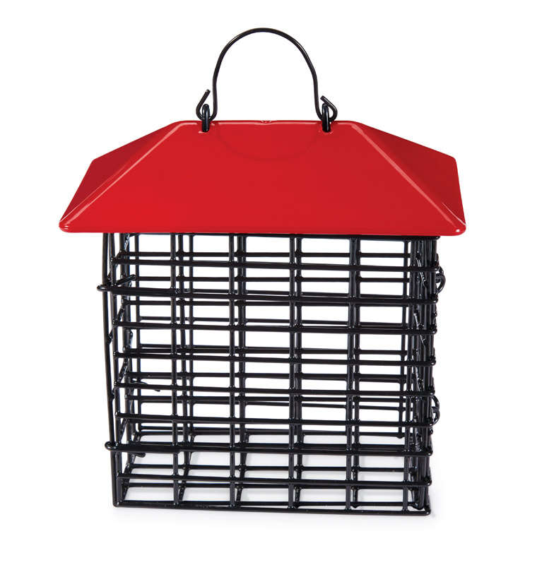 Stokes Select 4 lb Metal/Plastic Double Suet Basket 1 ports