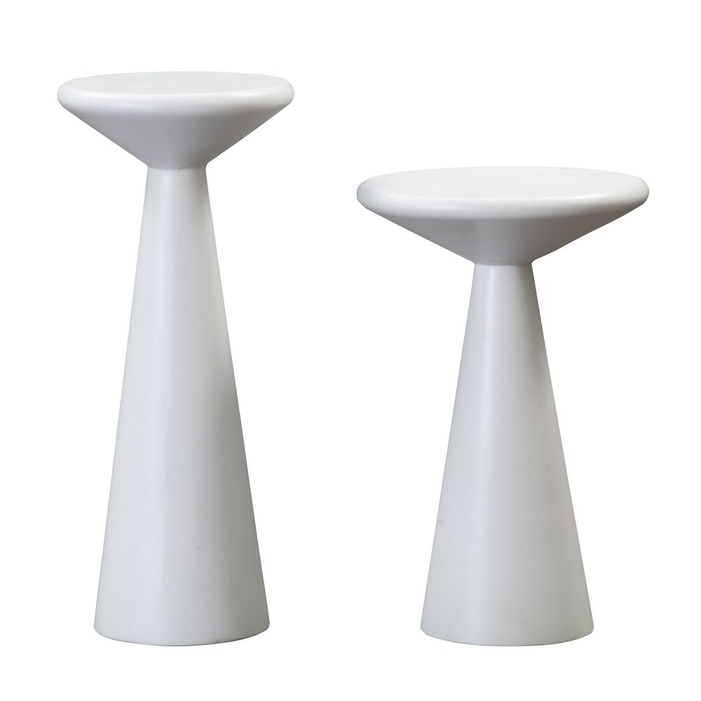 Gianna Concrete Accent Tables   Set of 2