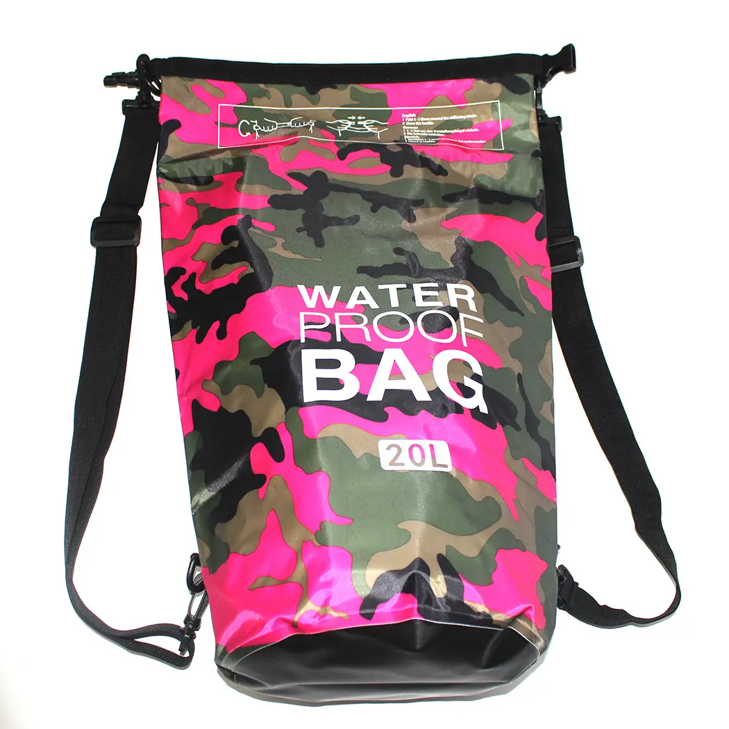 Camping Water Bag Outdoor s Portable Bags 500D PVC Small Waterproof Water Proof Dry Bag Hiking Lightweight Travelling