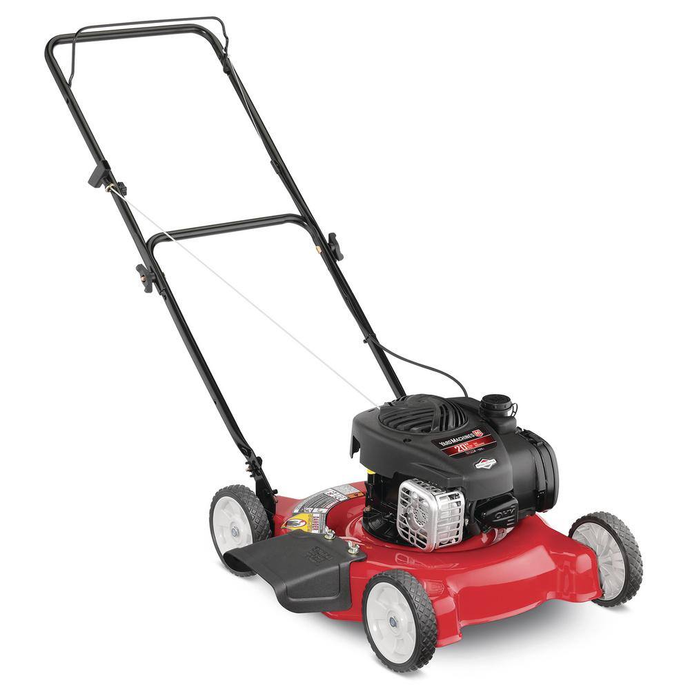 Yard Machines 20 in. 125 cc OHV Briggs and Stratton Gas Walk Behind Push Mower 11A-02BT729