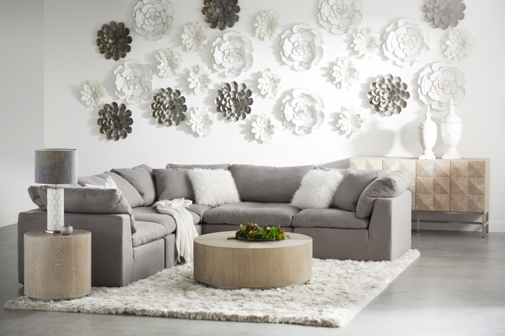 Sky Modular Sectional   Transitional   Armchairs And Accent Chairs   by Essentials for Living  Houzz