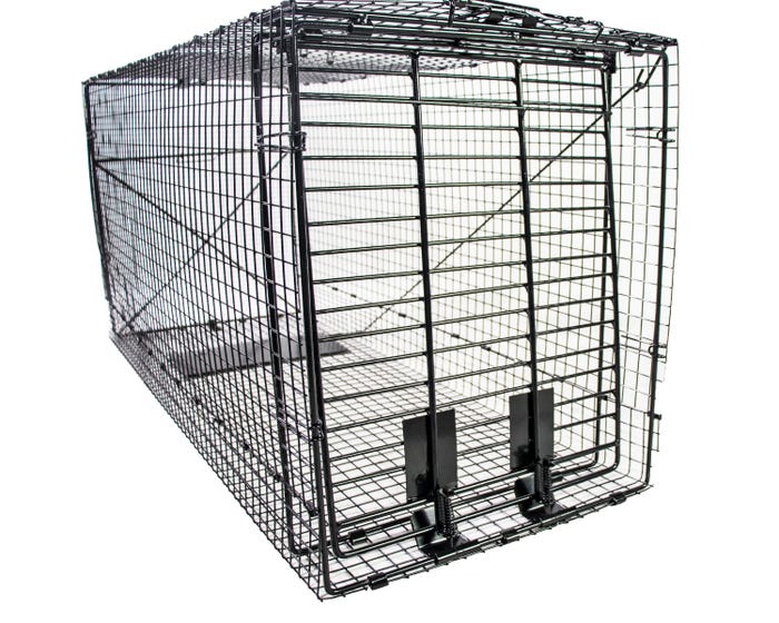 Humane Way Foldable Metal Live Animal Trap - 50