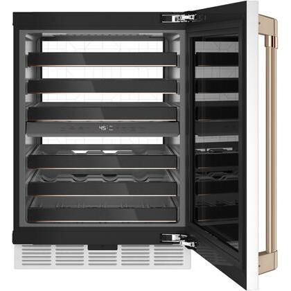 CafĲ 46-Bottle Wine Cooler with Wi-Fi connect CCP06DP4PW2