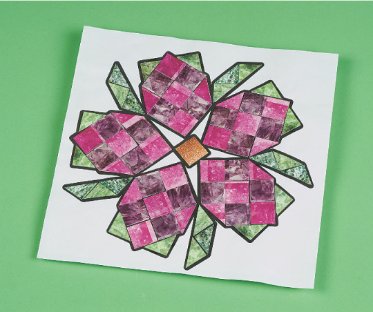 S S Worldwide Mineral Mosaics Craft Kit