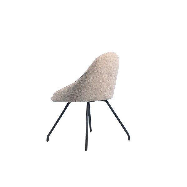 Ice Harmony Upholstery Dining Chair with Round Legs (Set of 2) - 22