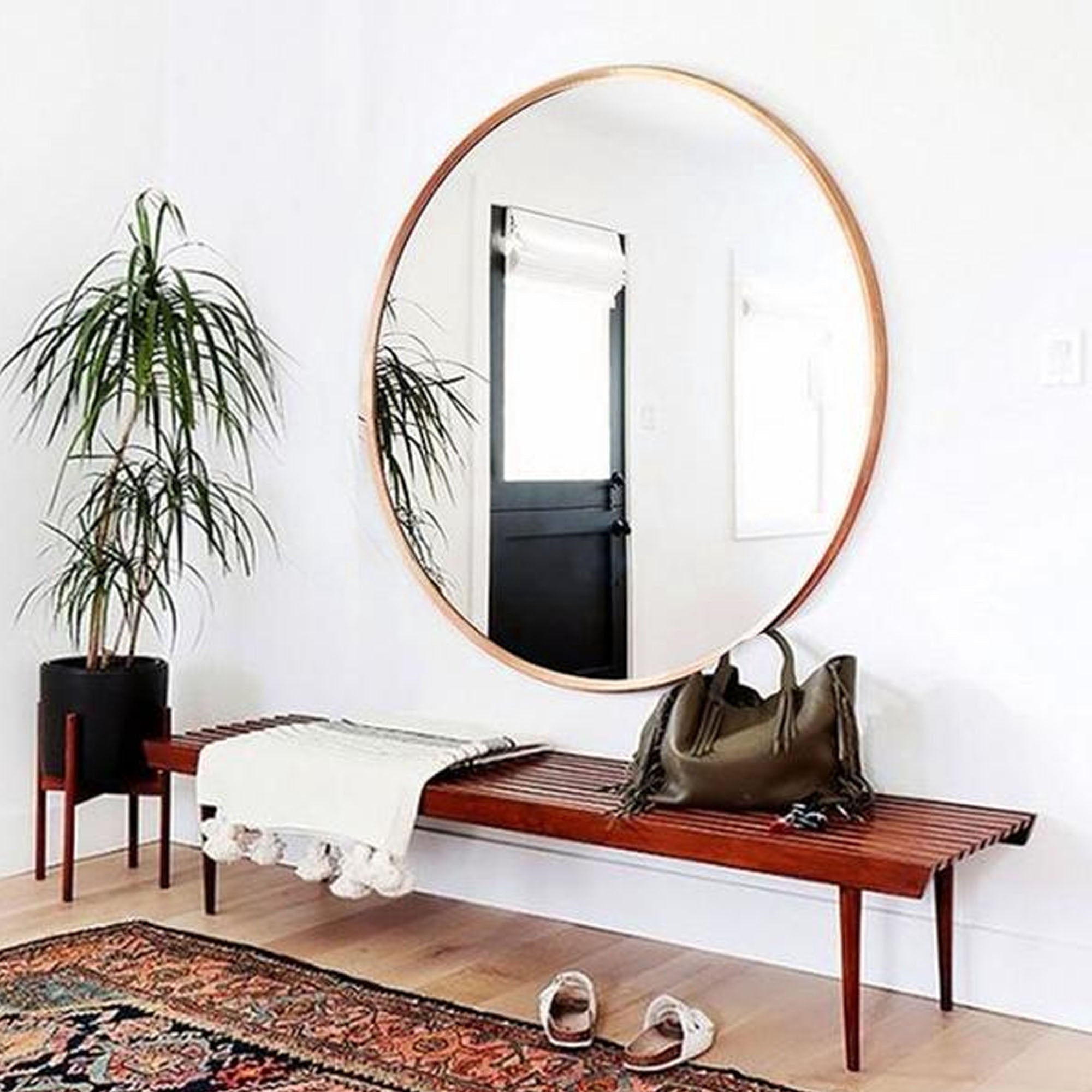 Mid Century French Style Mirror  Oa-5874M-Rg