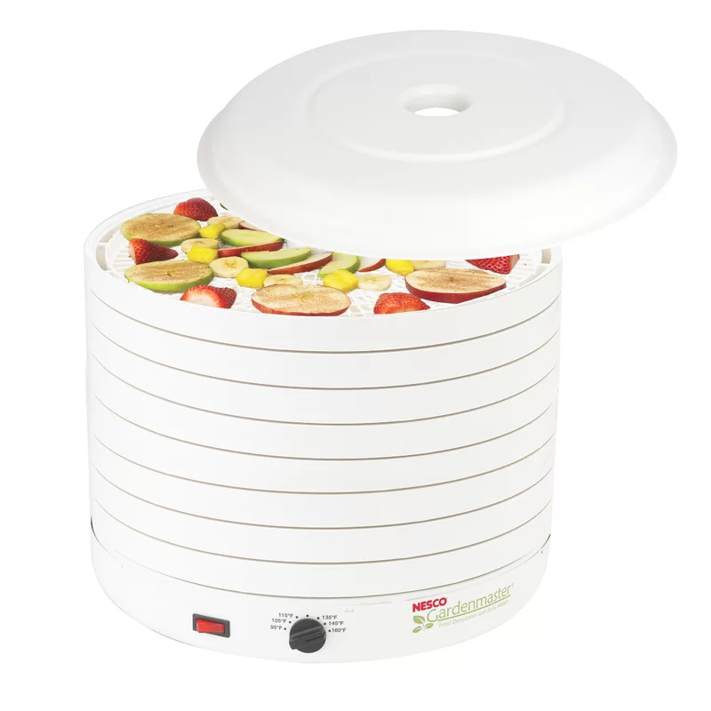 Nesco FD-1018A Gardenmaster Pro Food Dehydrator， for Jerky and Snacks， White