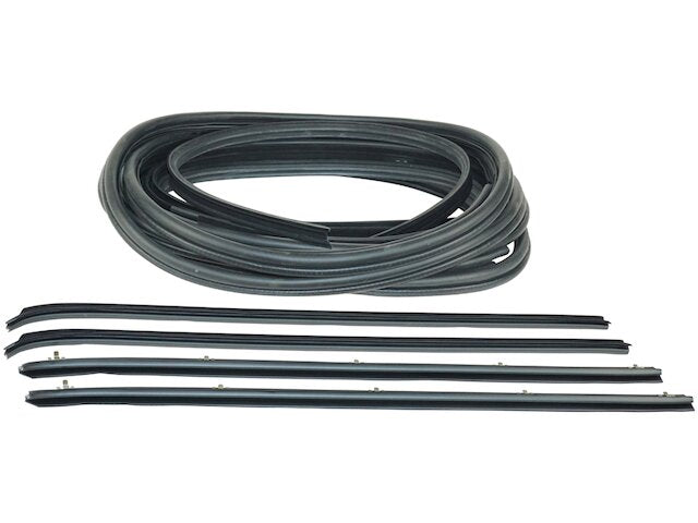 Vehicle Weatherstrip Kit - 10 Piece - Compatible with 1980 - 1993 Dodge D150 1981 1982 1983 1984 1985 1986 1987 1988 1989 1990 1991 1992