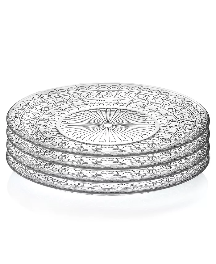 Lorren Home Trends Medici 10 Dinner Plates - Set of 4