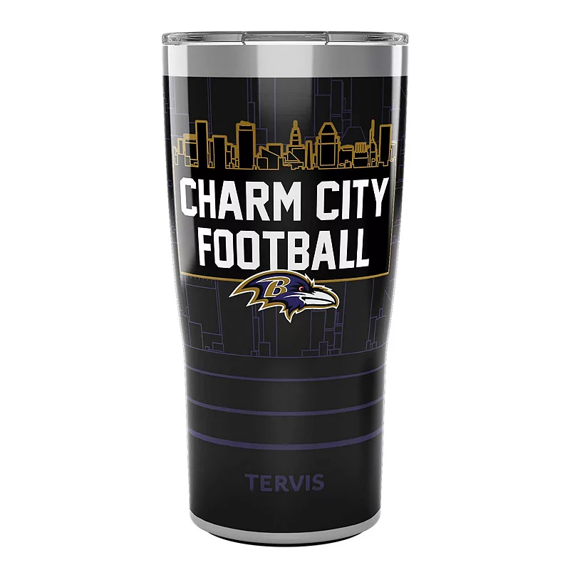 Tervis Baltimore Ravens 20oz Slogan Stainless Steel Tumbler