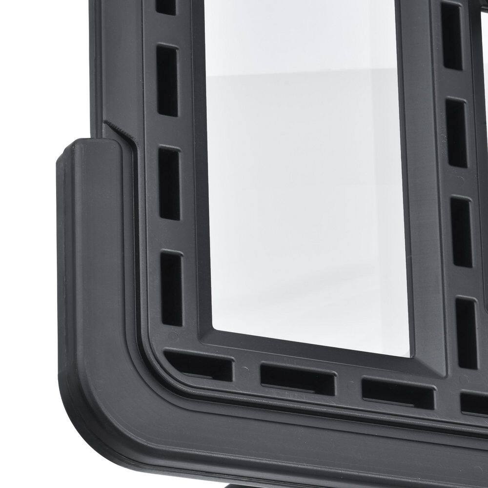 TIRAMISUBEST Portable Basketball Hoop Basketball System with 8 ft. x 10 ft. Height Adjustment and LED Light W540XY57637