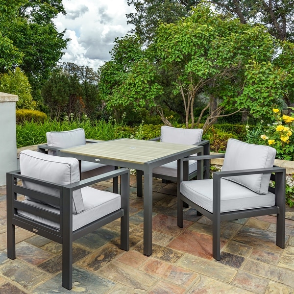 Lakeview Aluminum Outdoor Dining Set (5Piece)