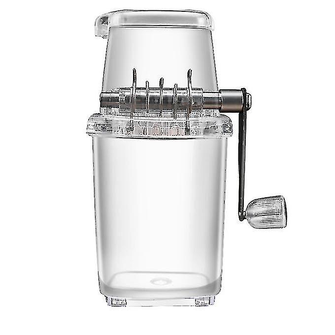 Manual Rotary Ice Crusher Cocktails Slush Machine