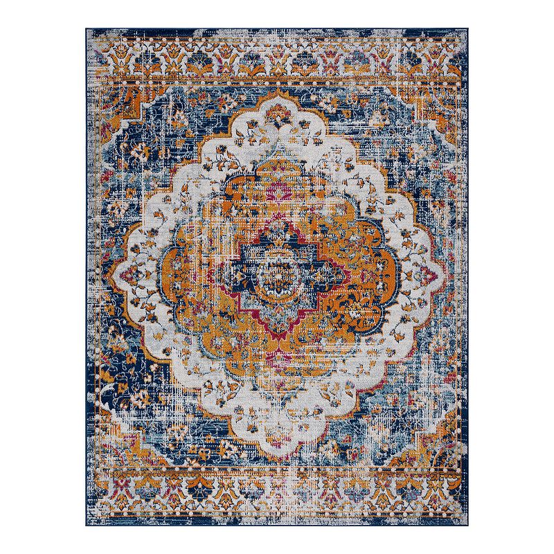 KHL Rugs Britney Traditional Medallion Area Rug