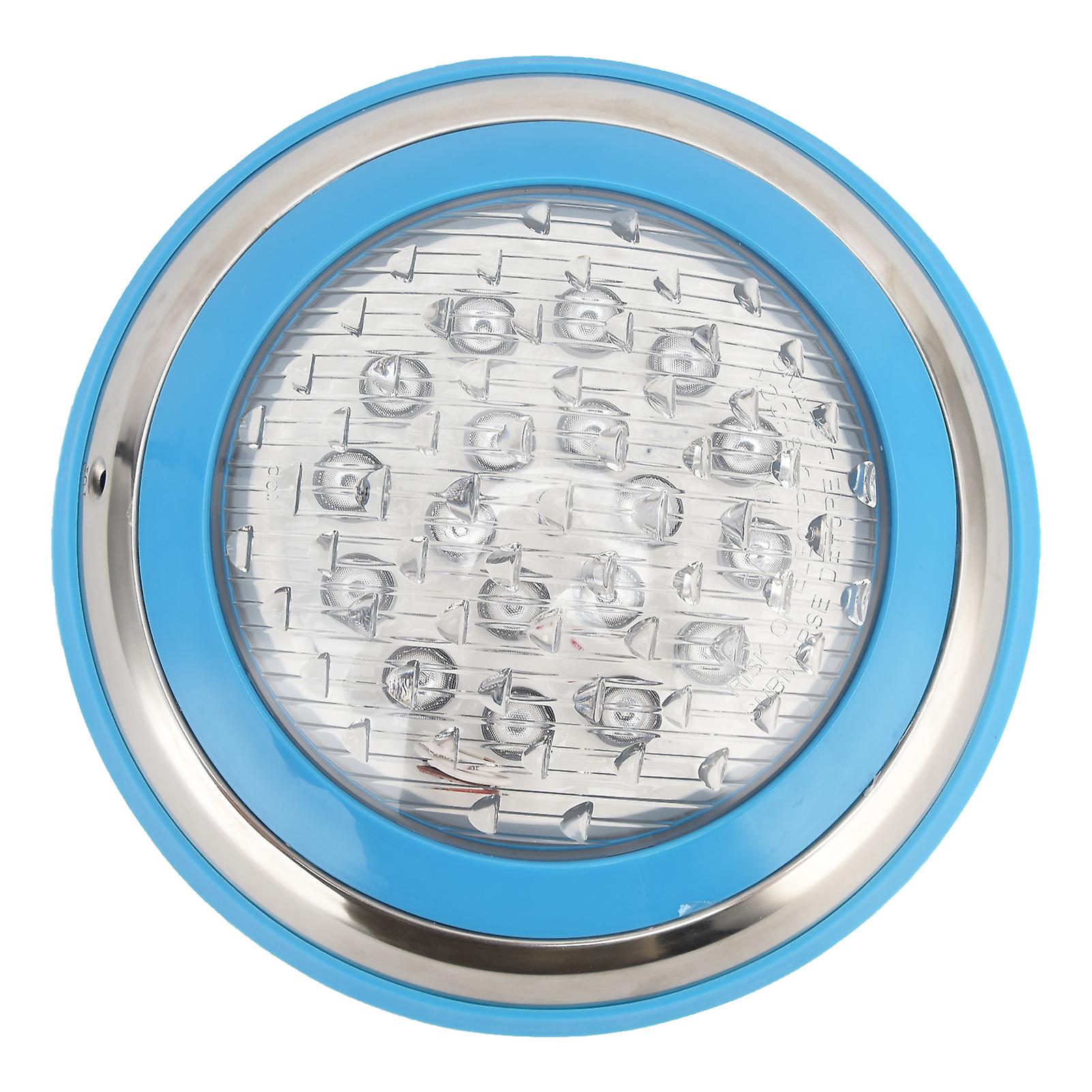 LED Swimming Pool Light Stainless Steel Waterproof Underwater Wall Light for Outdoor AC12V54W‑5400LM