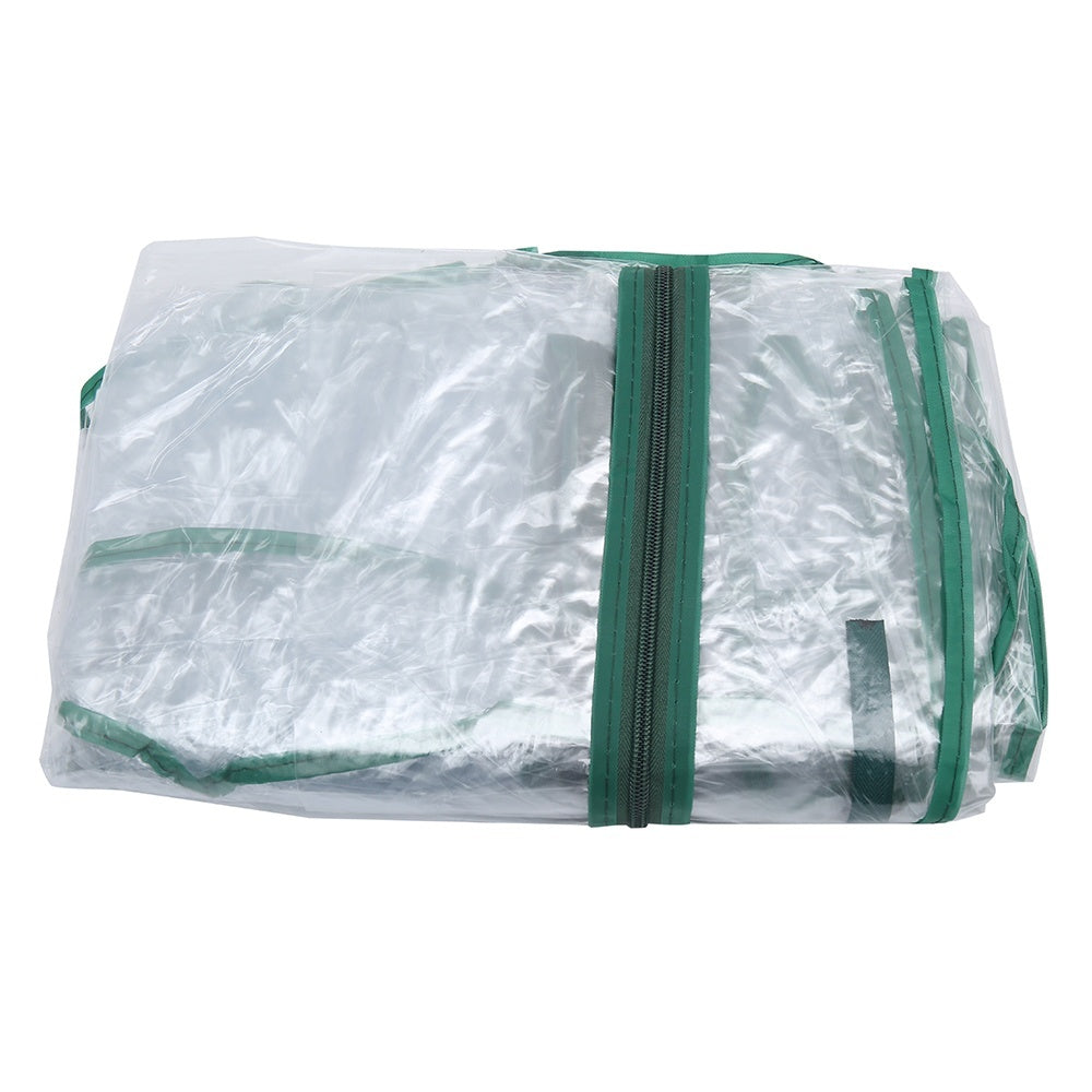 3/4/5-Tier Transparent Rectangle Waterproof PVC Warm Garden Tier Mini Household Plant Greenhouse Cover (without Iron Stand)