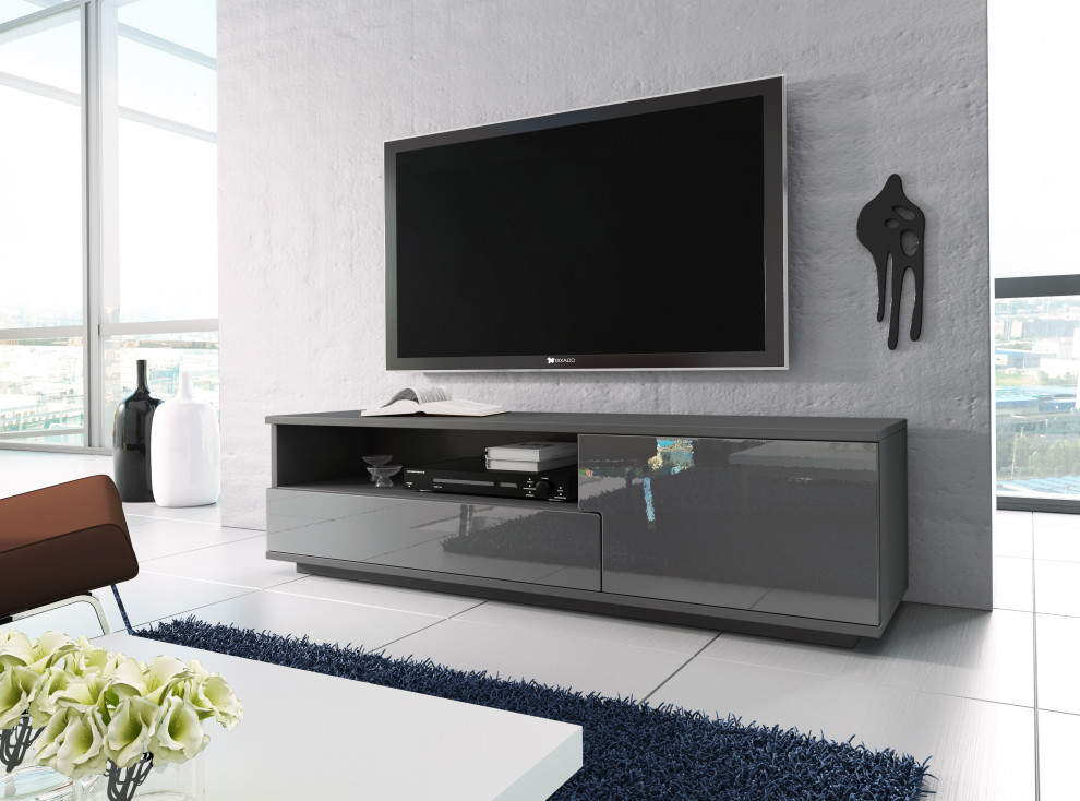 ONEL 2 TV Stand   Contemporary   Entertainment Centers And Tv Stands   by Table World  Houzz