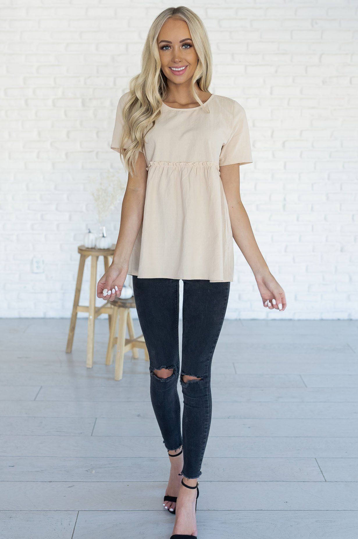 Perfect Days Modest Blouse