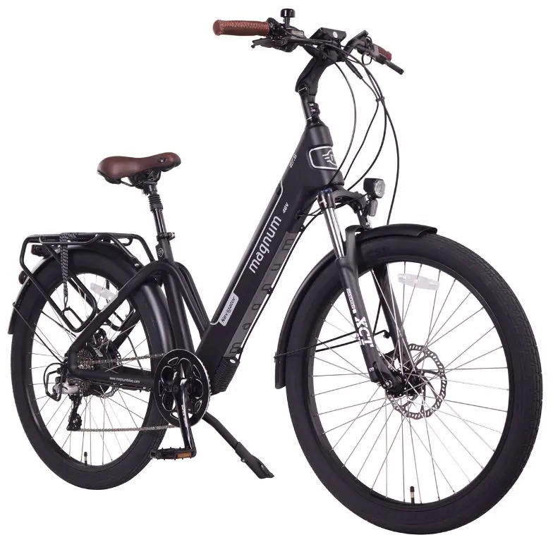 Magnum Navigator X Electric Bike - Black/Silver