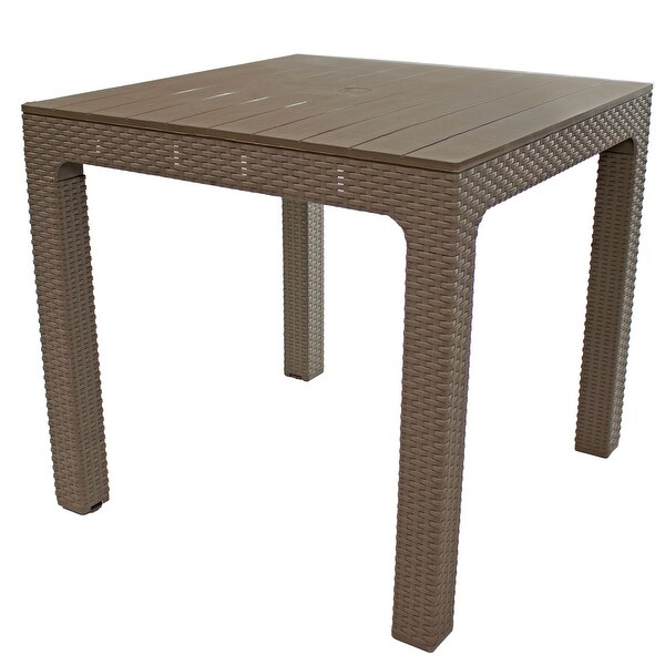 Square Polypropylene Outdoor Dining Table