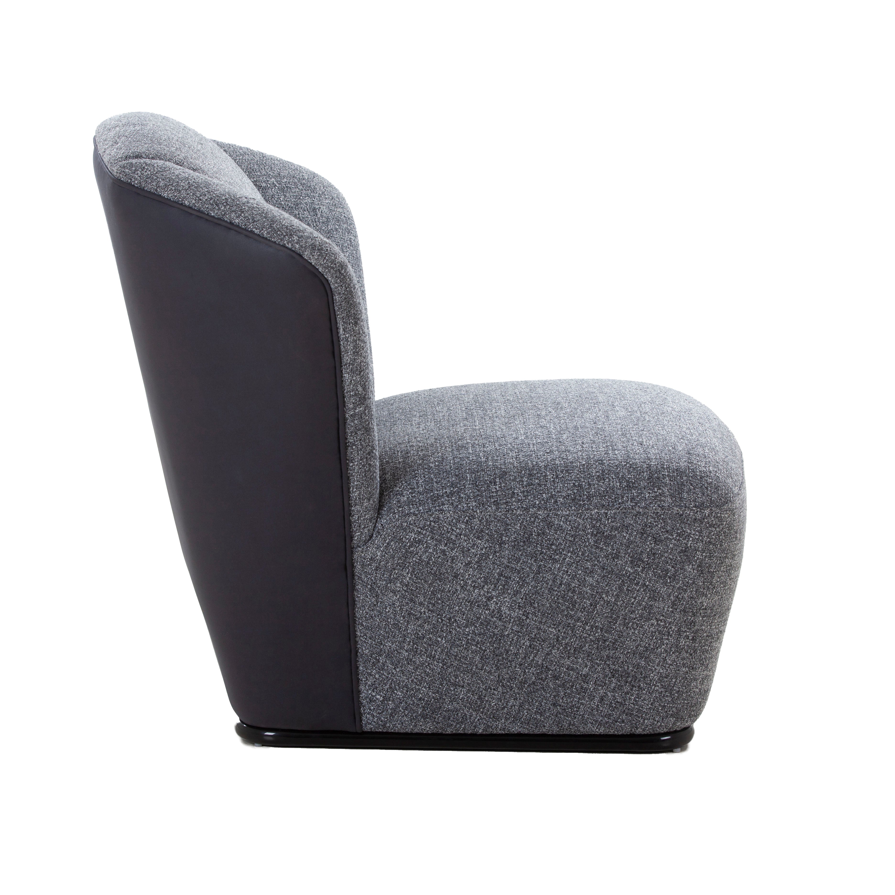 ASTRID Single Seater Sofa - Grey