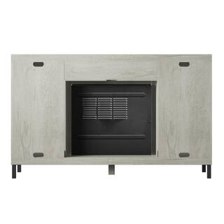 Twin Star Home 55 in. Freestanding Electric Fireplace TV Stand in Fairfax Oak 123834