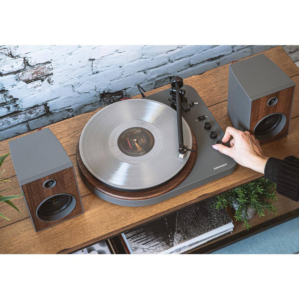 Crosley T160 Shelf System in Gray T160A-GY