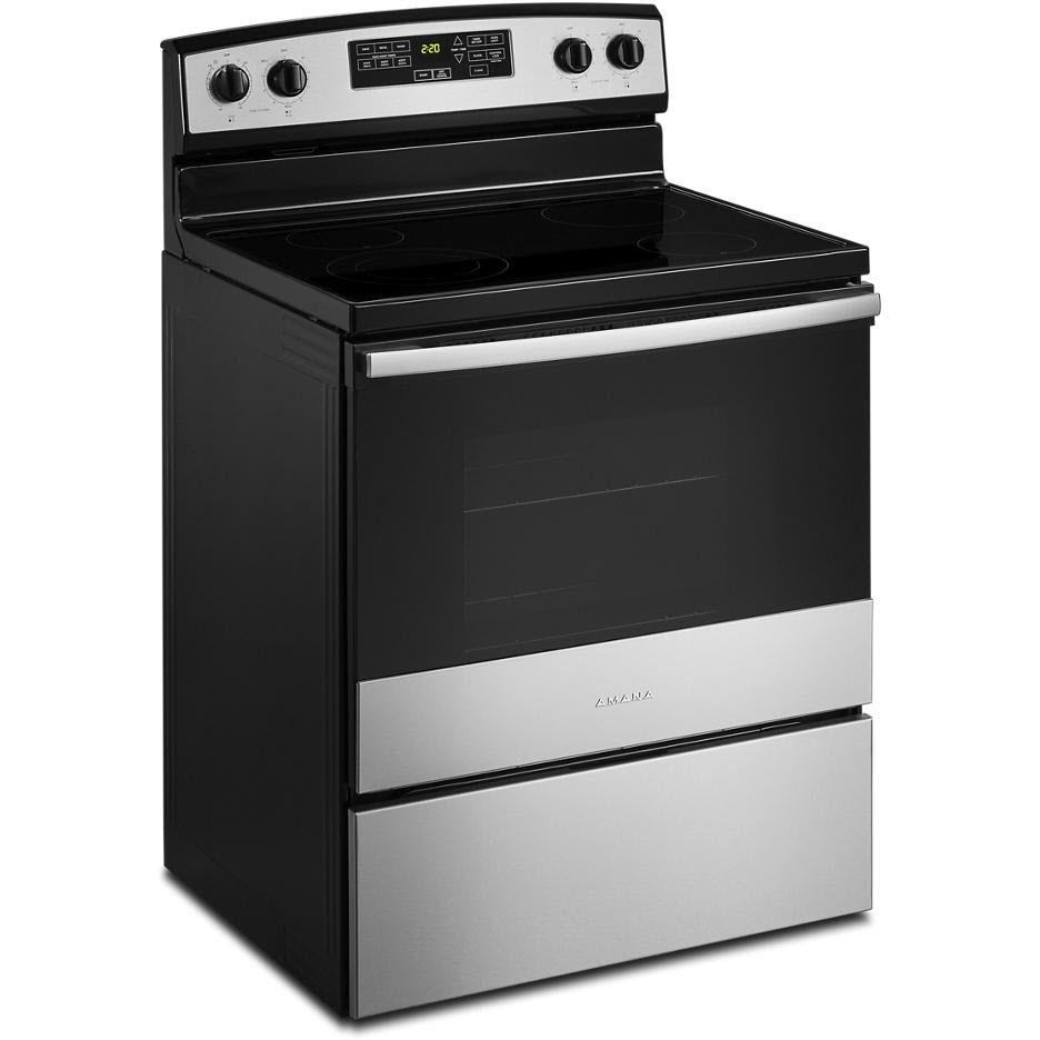 Amana 30-inch Freestanding Electric Range YAER6603SMS