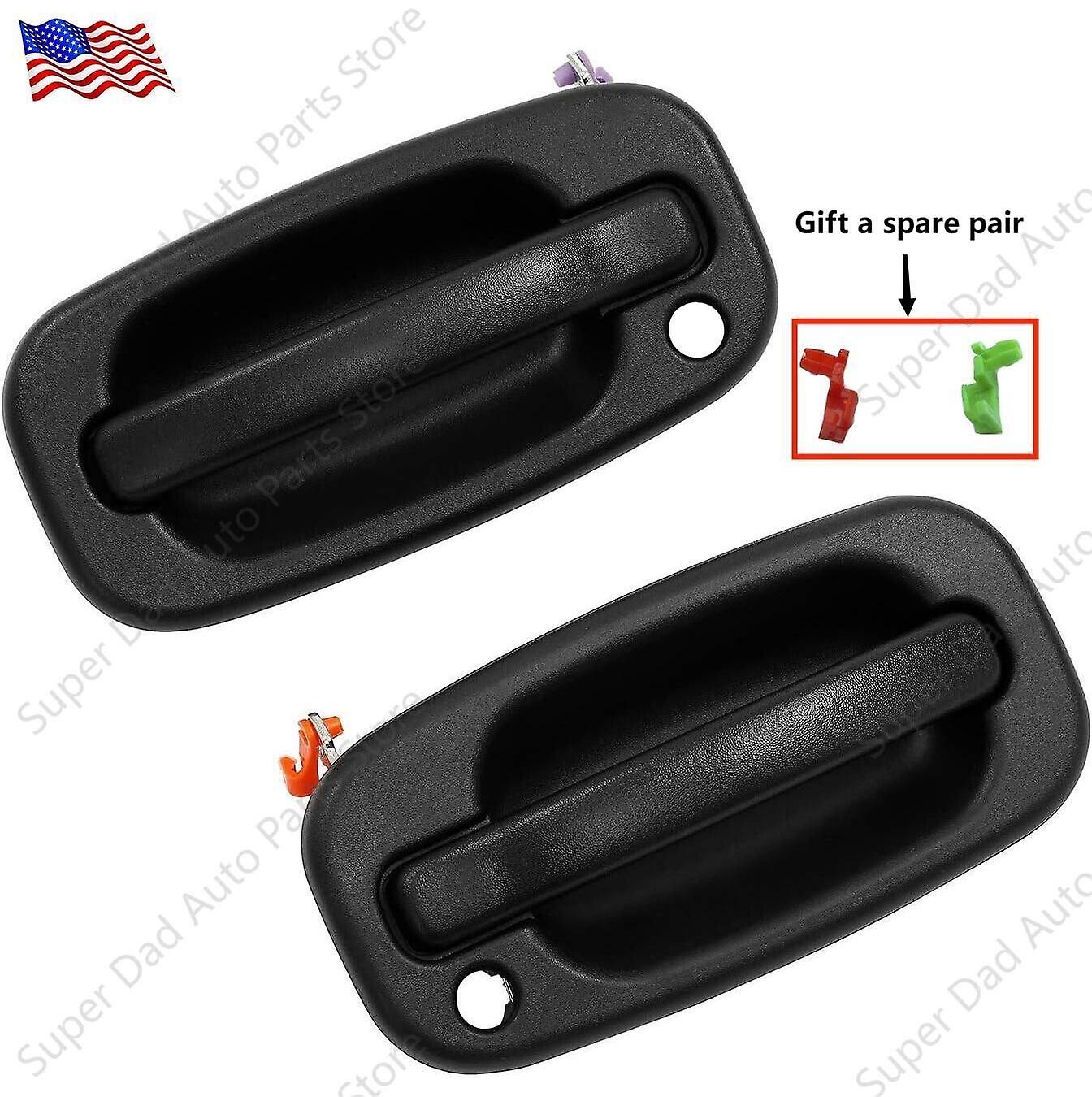 Exterior Door Handle For 99-2006 Chevrolet Silverado 1500 Set Of 2 Front Primed W12780398