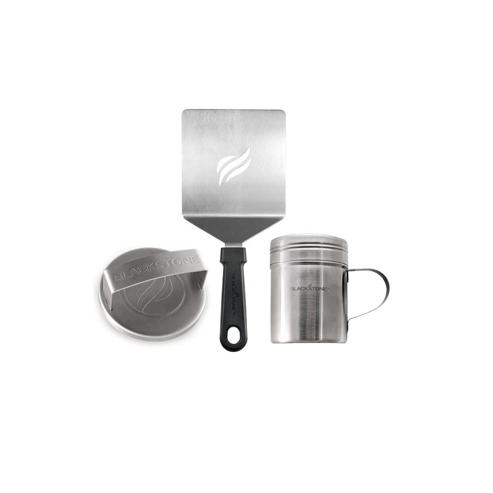 Blackstone Professional Hamburger Kit Black/Silver 3pc ;