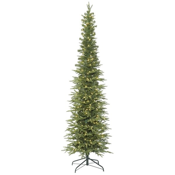 Vickerman 4.5' Bixley Pencil Fir Artificial Christmas Tree，Warm White Duralit LED Lights