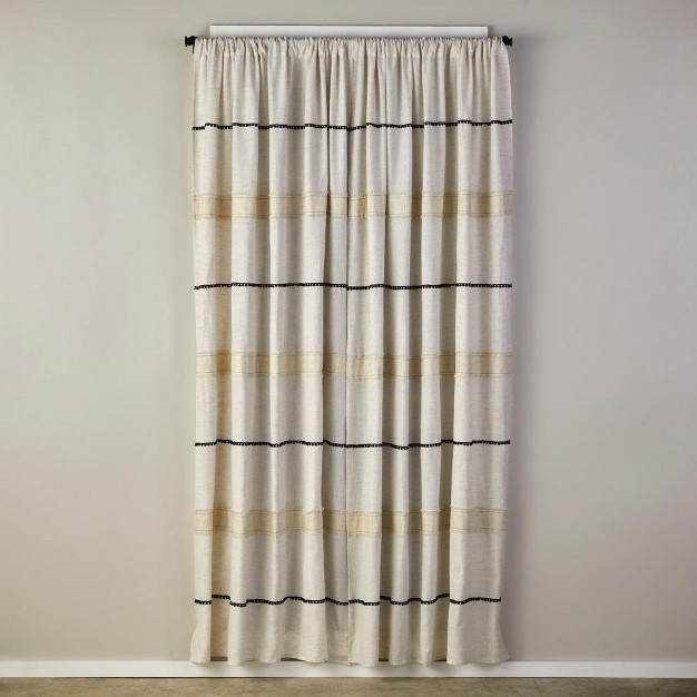 Subtle Stripe Light Filtering Curtain Panel Pair By Skl Home