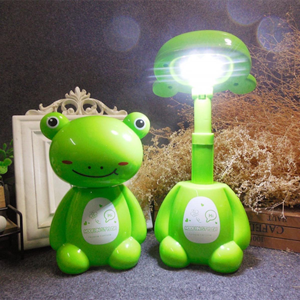 Frog Usb Night Light Bedside Night Lamp Cute Kids Table Lamp Room Decoration Chirstmas Gift