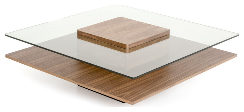 14 quotEbony Lacquer Mdf And Steel Coffee Table   Contemporary   Coffee Tables   by HomeRoots  Houzz