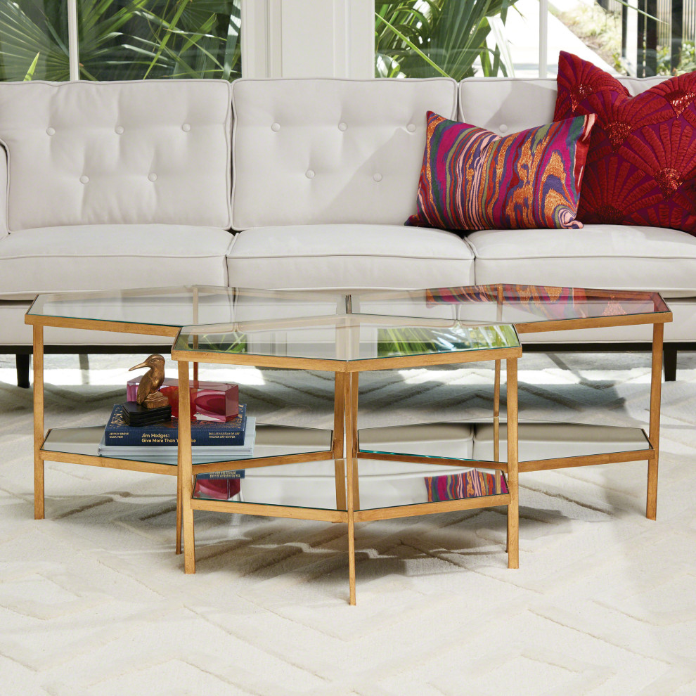 Hexagon Table   Contemporary   Coffee Tables   by HedgeApple  Houzz