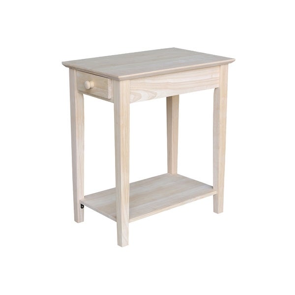 The Gray Barn Moonshine Narrow End Table - 22