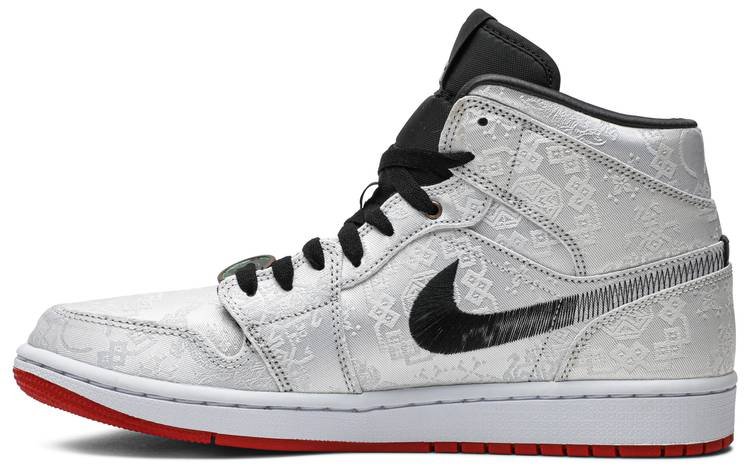 CLOT x Air Jordan 1 Mid 'Fearless' CU2804-100