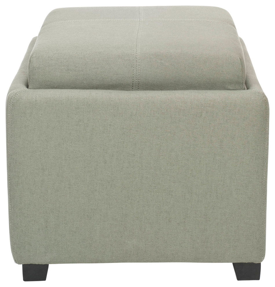 Safavieh Matteo Ottoman   Transitional   Footstools And Ottomans   by Safavieh  Houzz