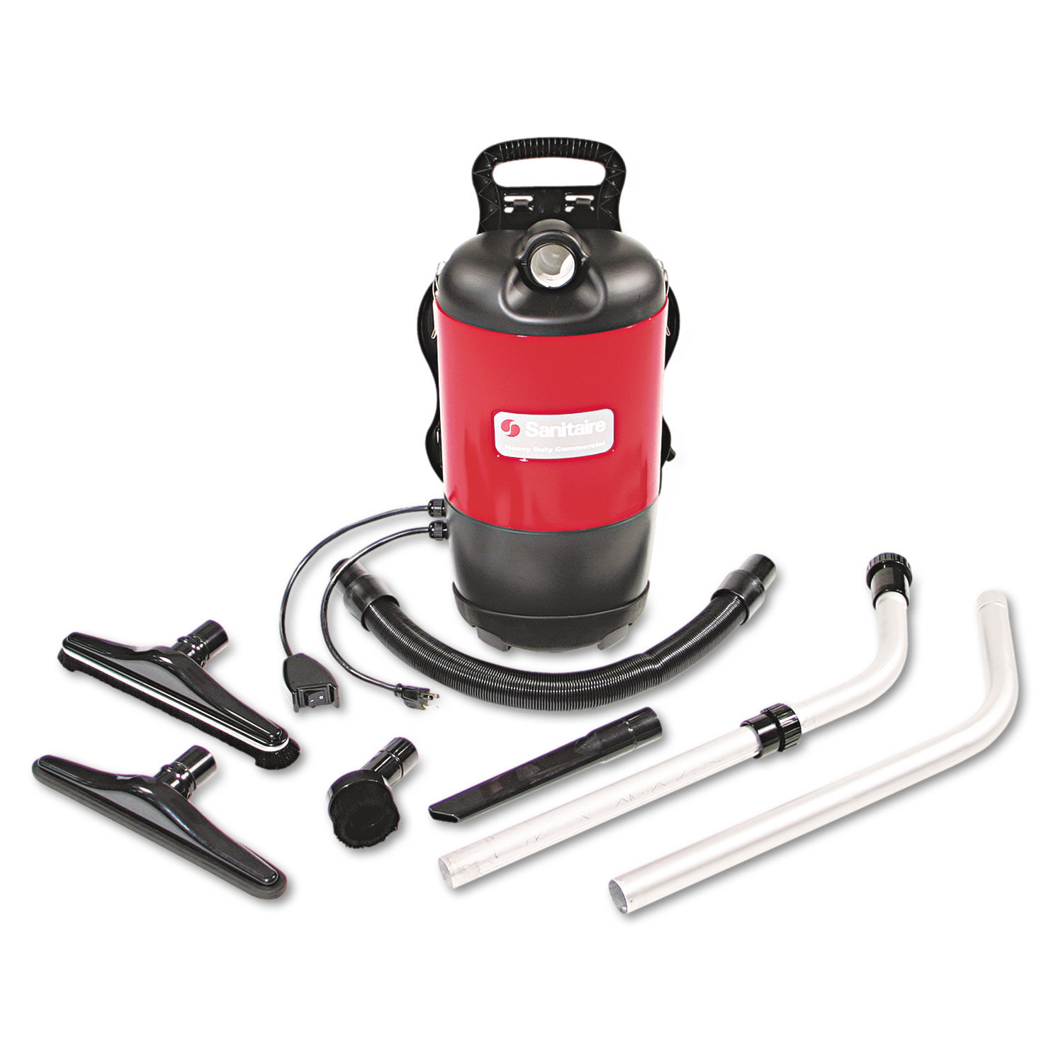 TRANSPORT QuietClean Backpack Vacuum SC412B by Sanitaireandreg; EURSC412B