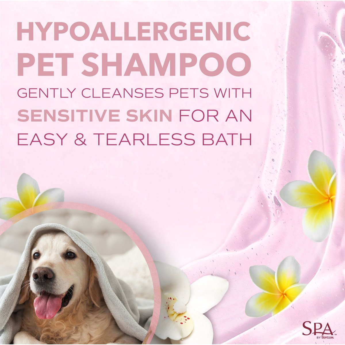 TropiClean Spa Pure Shampoo for Dogs and Cats