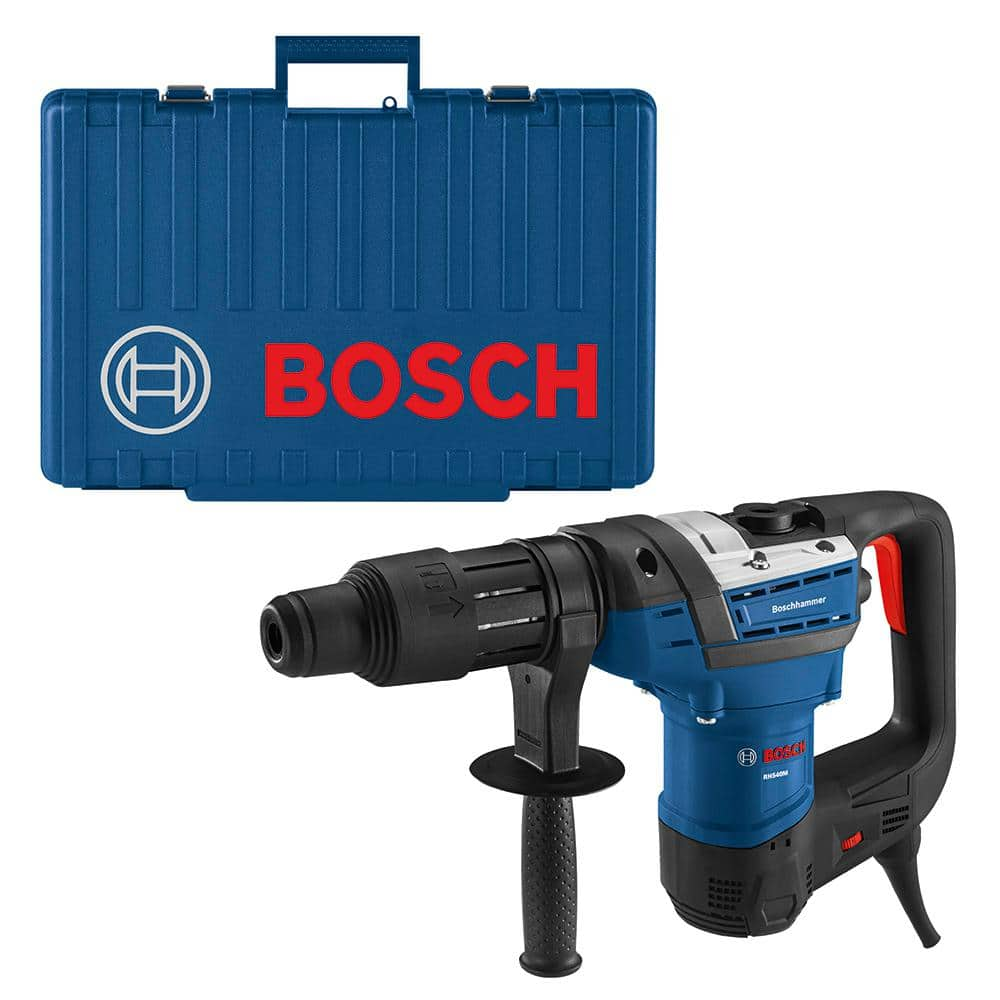 Bosch 13.5 Amp Corded 1-7/8 in. SDS-max Concrete/Masonry Rotary Hammer Drill with Carrying Case RH850VC