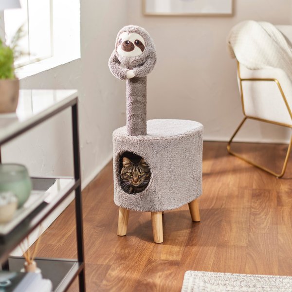 Frisco Animal Series Cat Condo， Sloth