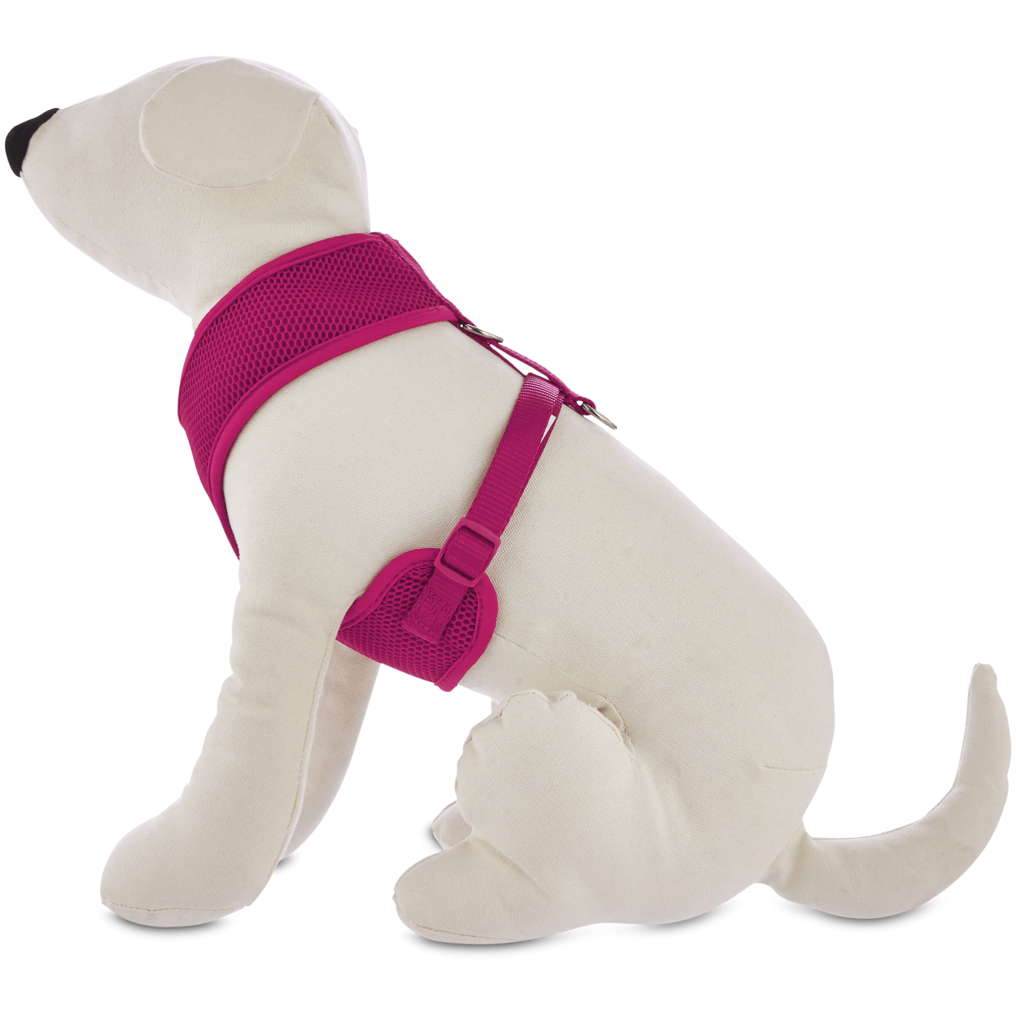 YOULY The Classic Hot Pink Mesh Dog Harness， X-Small