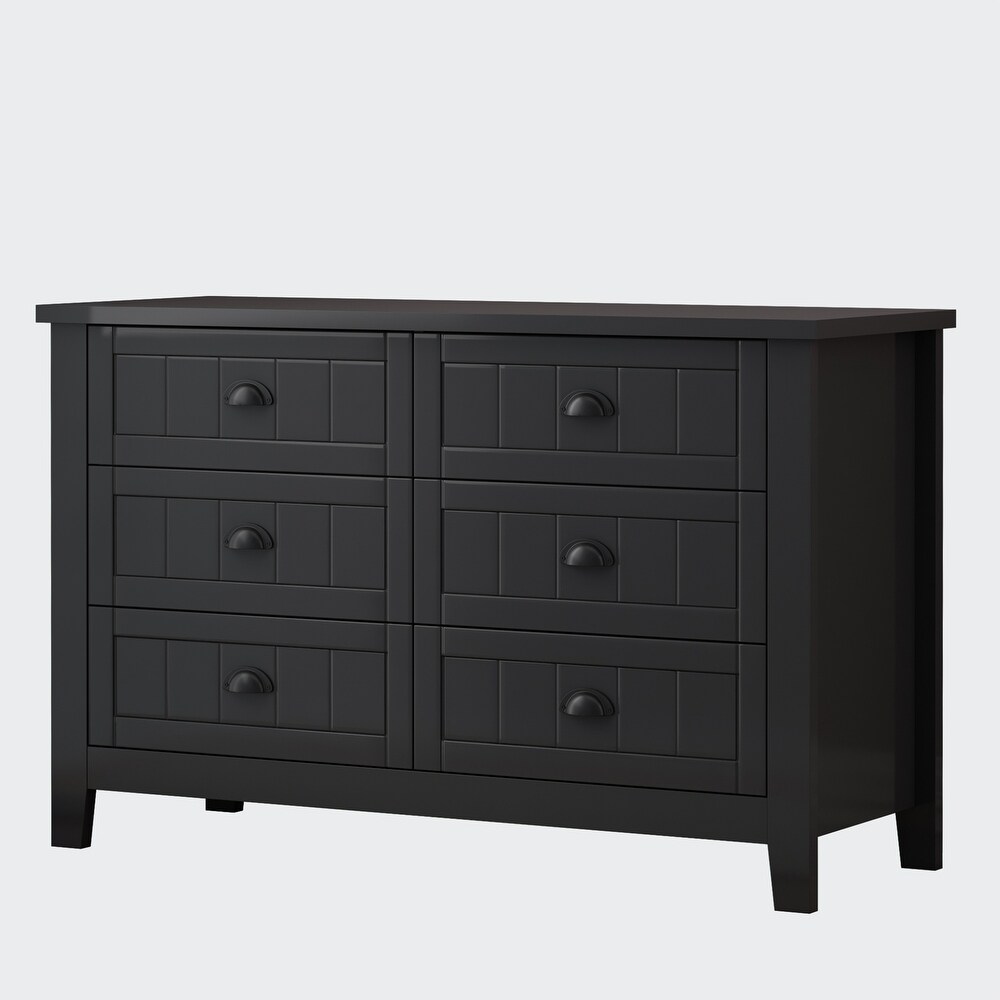 6 Drawer Dresser side cabinet