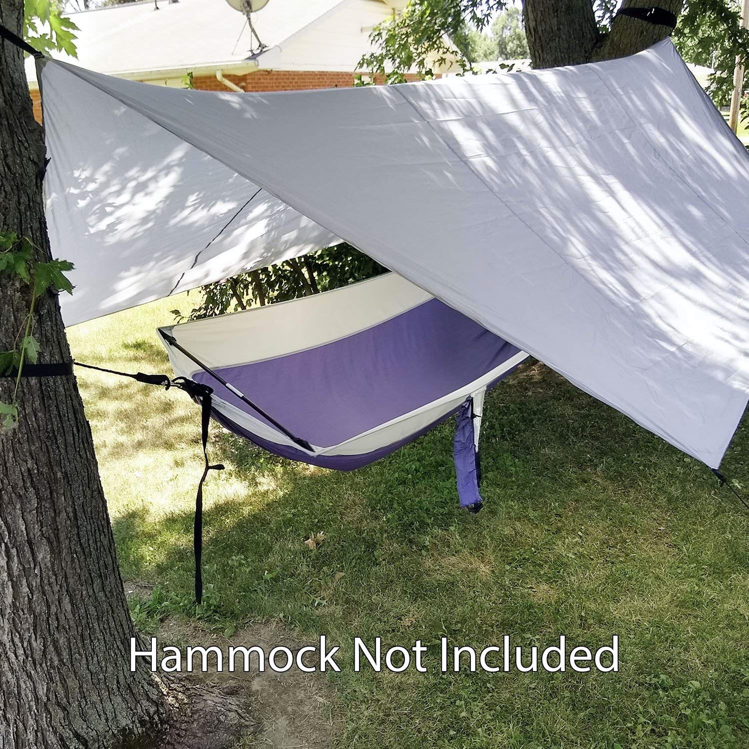 PahaQue Rainfly Hammock, Grey Double