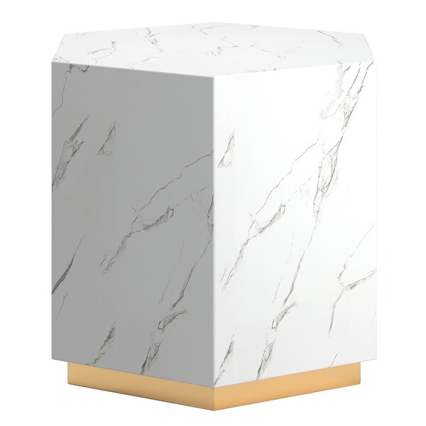 Darcy Faux Marble Coffee Table by iNSPIRE Q Bold