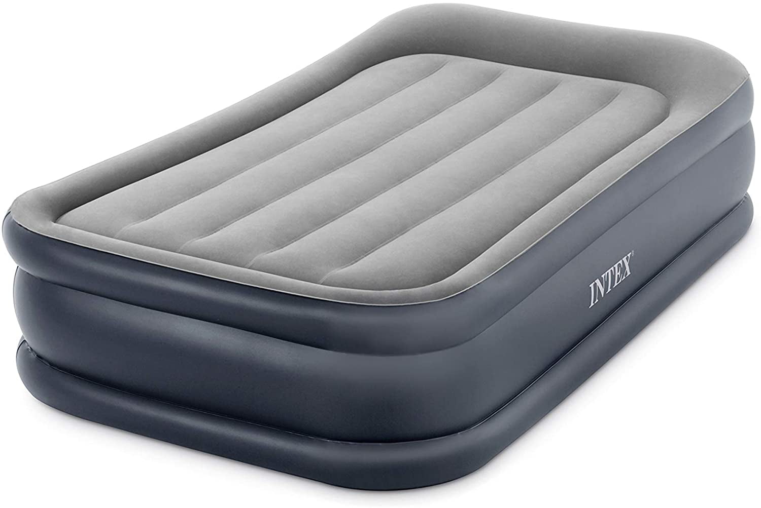 Intex Dura-Beam Series Pillow Rest Raised Air Mattress with Internal Pump