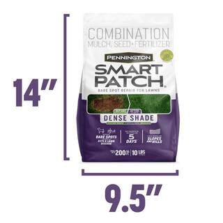 Pennington 10 lbs. Smart Patch Dense Shade Grass Seed with Mulch Fertilizer 100545666