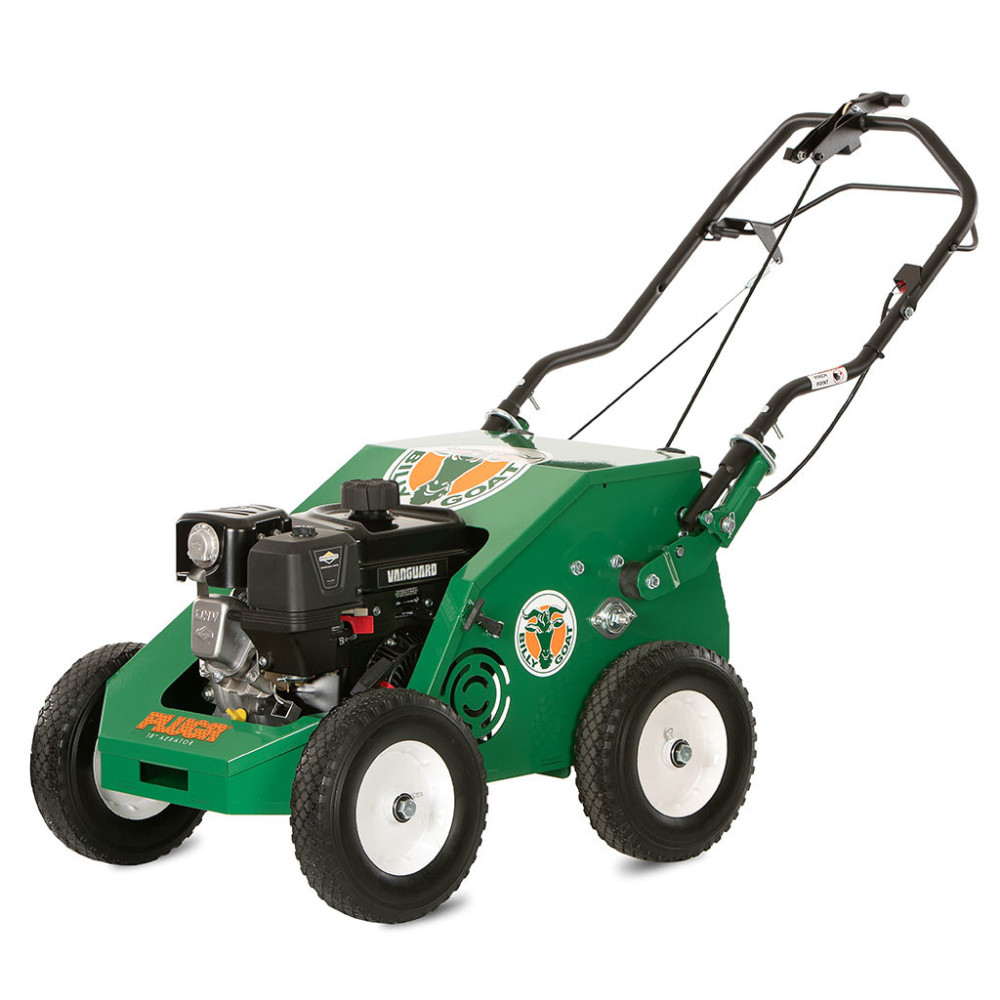 Billy Goat PLUGR 18 Self-Propelled Reciprocating Aerator 118cc Honda Engine ;